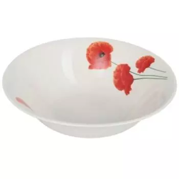 Салатник LaVenir Маков цвет, 17.5 см, фарфор