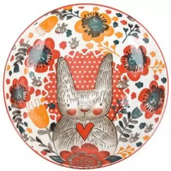 салатник NOUVELLE HOME Кошка 21см, фарфор