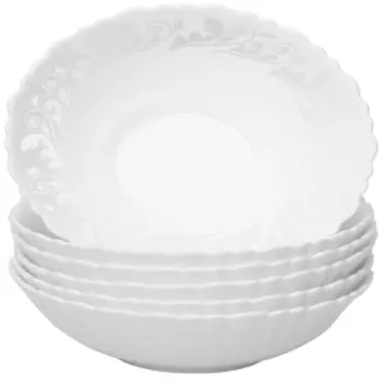 салатник OLAFF Утренний барокко, 15,2 см, стекло