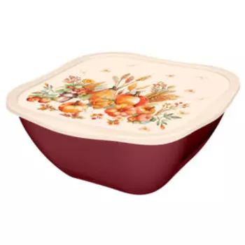 Салатник Осень, 3 л, пластик