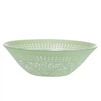 Салатник Pasabahce Boho, 16см, стекло, зеленый