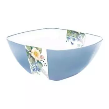 Салатник Полимербыт Цветущий сад, 20.5 см, 2 л, пластик