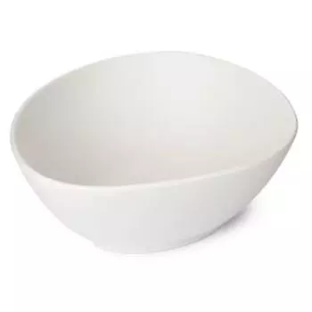 Салатник Rock White треугольный, 16 см, фарфор