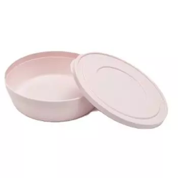 Салатник с крышкой Hobby Life Sandy, 25 см, 2.8 л, полипропилен, розовый