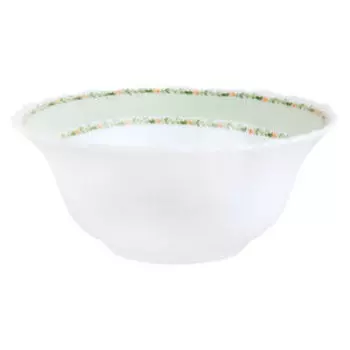 Салатник Secret garden green, 12.5 см, стекло