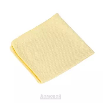 Салфетка для стекла Домовой, 30х30 см, микрофибра