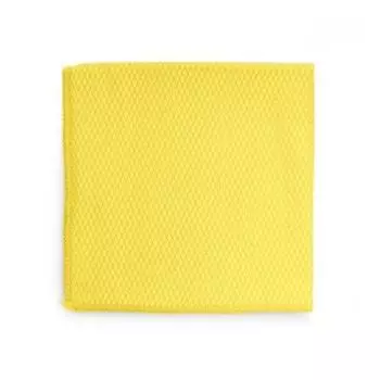 салфетка для стекол и зеркал FRENZO Toucan, 30х30 см, микрофибра ромбы, 1 шт