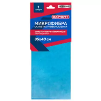 Салфетка из микрофибры EXPERT, 35х40см