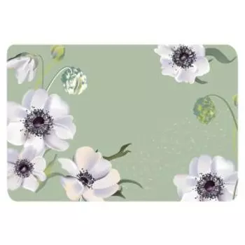 Салфетка сервировочная Floristry Анемоны белые, 43х28 см