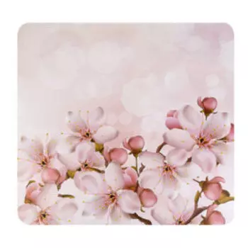 Салфетка сервировочная Floristry Сакура, 30х28 см, ПВХ