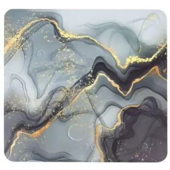 Салфетка сервировочная Камень золотистый, 30х28 см