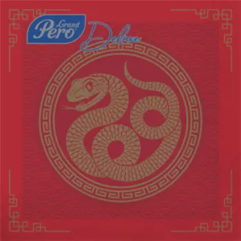 салфетки бумажные GRAND PERO DELUX ЗОЛОТАЯ КОБРА, 33х33 см, 3сл., 20 шт.