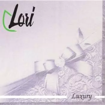 Салфетки бумажные Lori Luxury Аметист, 16 шт, 3 слоя, 33х33 см