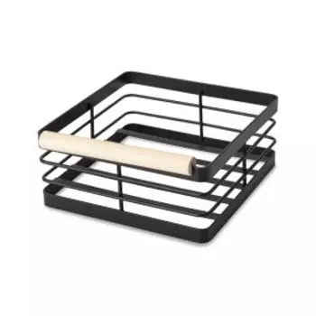 Салфетница Blackby, 20х18.5 см, сталь/дерево