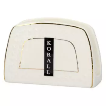 Салфетница Коралл Снежная королева, керамика