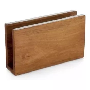 Салфетница Organic, 15.5 см, дерево