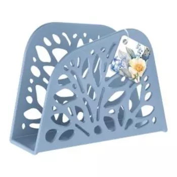 Салфетница Полимербыт Цветущий сад, 14 см, пластик