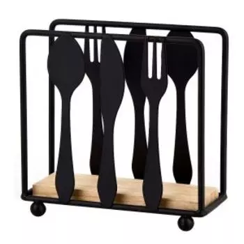 салфетница Столовые приборы 11,5х11см, металл