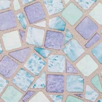 Самоклеящаяся плёнка Deluxe, рулон, 0,45х2 м, мозаика сиреневая