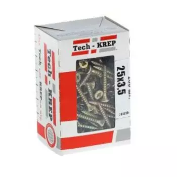 Саморез универсальный, потайная головка, TECH-KREP, 3,5х25мм, 200шт