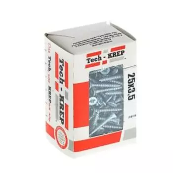 Саморез универсальный Tech-Krep, потайная головка, 3,5х25 мм, 200 шт
