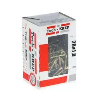Саморез универсальный TECH-KREP, 3х20мм, потайная головка, 200шт