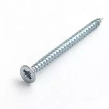 Саморез универсальный TECH-KREP, 5х100 мм, оцинкованный, потайная головка, 3шт