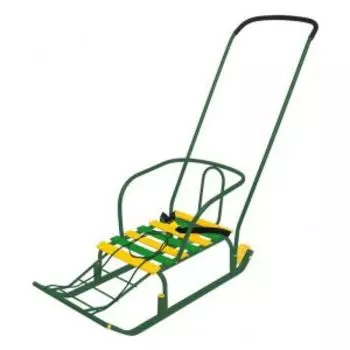 Санки Ника Тимка 5 Комфорт, зеленые