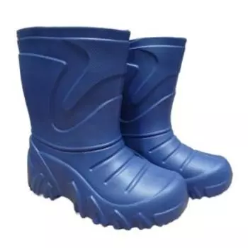 Сапоги литые детские, разноцветные, размер 26/27, в ассортименте