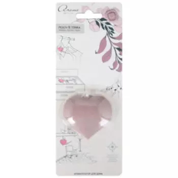 Саше ароматическое АЕР Сердце на ленте Peach & Tonka, пластик