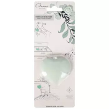 Саше ароматическое АЕР Сердце на ленте Tobacco & Vetiver, пластик