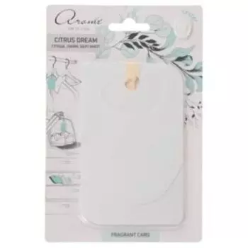Саше ароматическое Arome Per la Casa Цитрус, карта на ленте, пластик