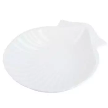 Селедочница Маршмеллоу Ракушка, 20х18 см, фарфор