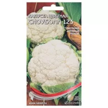 Семена Капуста цветная Сноуболл 123