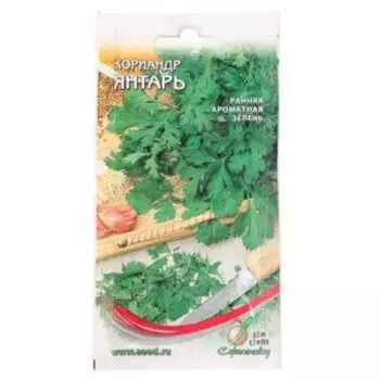 Семена Кориандр Янтарь