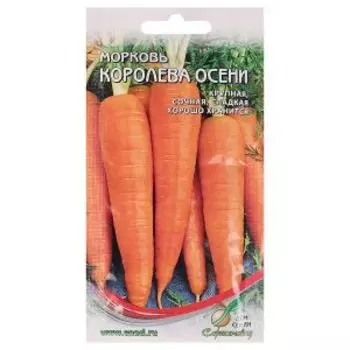 семена Морковь Королева Осени