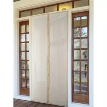 сетка антимоскитная на магнитах д/защиты от насекомых, 100x210 см, цвет бежевый