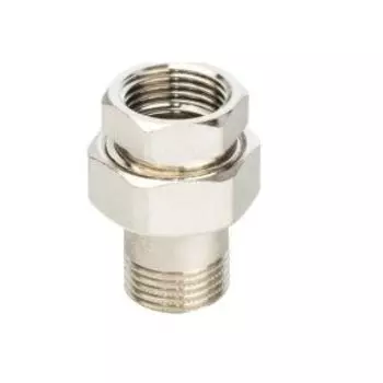 Сгон разъемный ВН 3/4 прямой (американка), никелированный