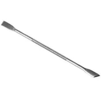 Шабер двусторонний Queen Fair, 11.5 см, прямая/скош лопатка, в чехле