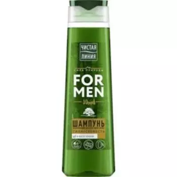 Шампунь для волос Чистая Линия укрепляющий для мужчин, 400 мл