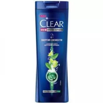 Шампунь для волос Clear Vita Abe Энергия Свежести мужской, 400 мл