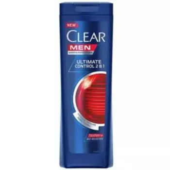 Шампунь для волос Clear Vita Abe Ultimate Control 2 в 1 мужской, 400 мл