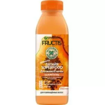 Шампунь для волос Garnier Fructis Папайя Superfood, 350 мл
