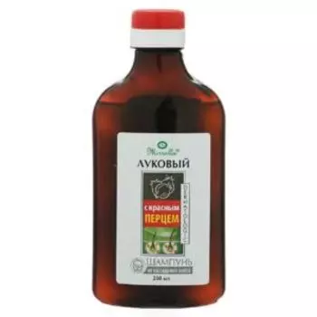 Шампунь для волос Mirrolla луковый с экстрактом красного перца для роста волос, 250 мл