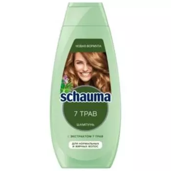 Шампунь для волос Schauma 7 Трав, 360 мл
