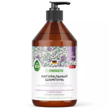 Шампунь для волос Synergetic бессульфатный, экстрамягкий, 2 в 1 , 750 мл