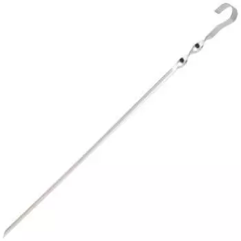 Шампур ECOS, 450х10 мм, 1.0 мм, угловой, с витком, нерж. сталь