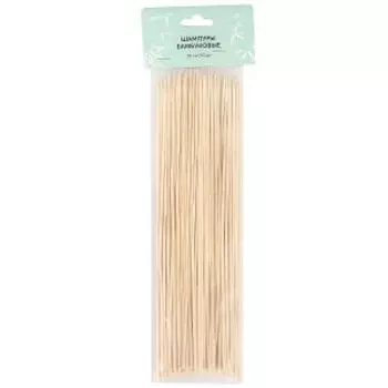 Шампуры бамбуковые, 30 см, 50 шт