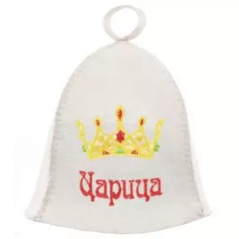 Шапка для бани Царица Эко, войлок