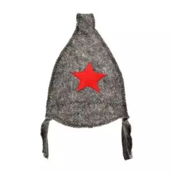 Шапка для бани и сауны Банные штучки Буденовка, войлок
